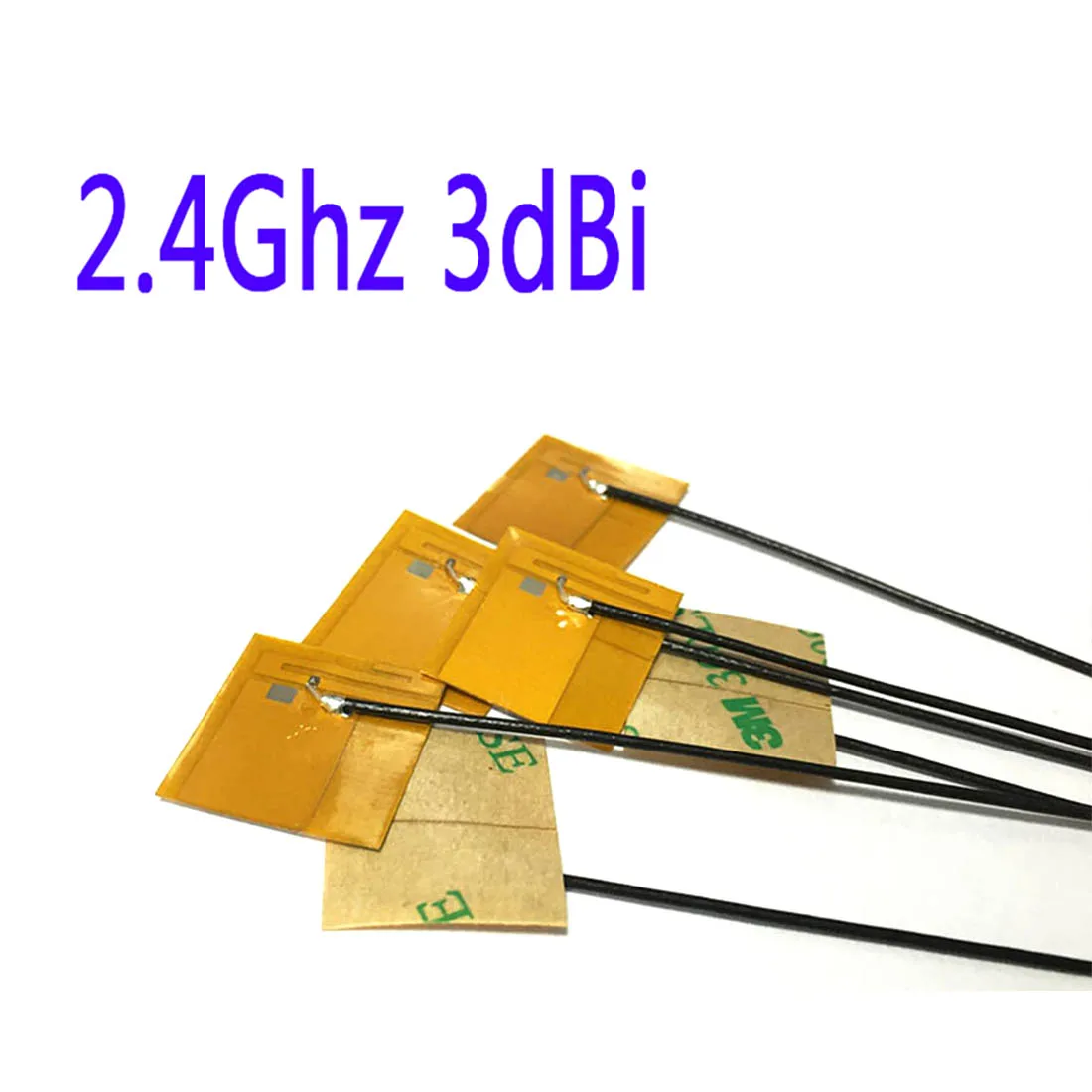 2 шт. 4 ГГц 3dbi Wifi Внутренняя антенна Желтая пленка FPC мягкая IPEX #2 для ноутбука |