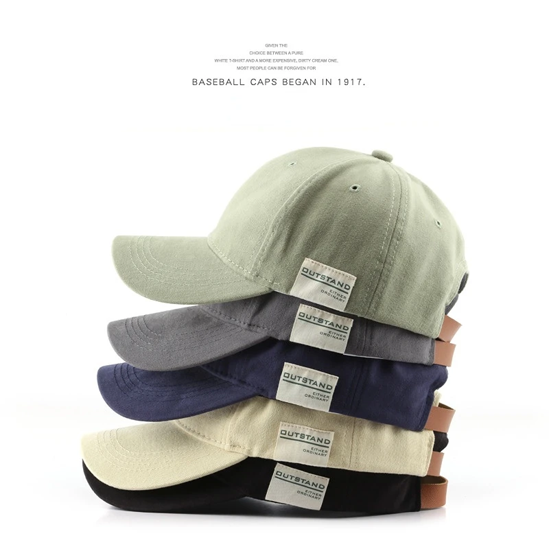 

New Men and Woman's Baseball Caps Adjustable Casual Cotton Sun Hats Unisex Solid Color Visor Hats Cap Male Cap Female 2022