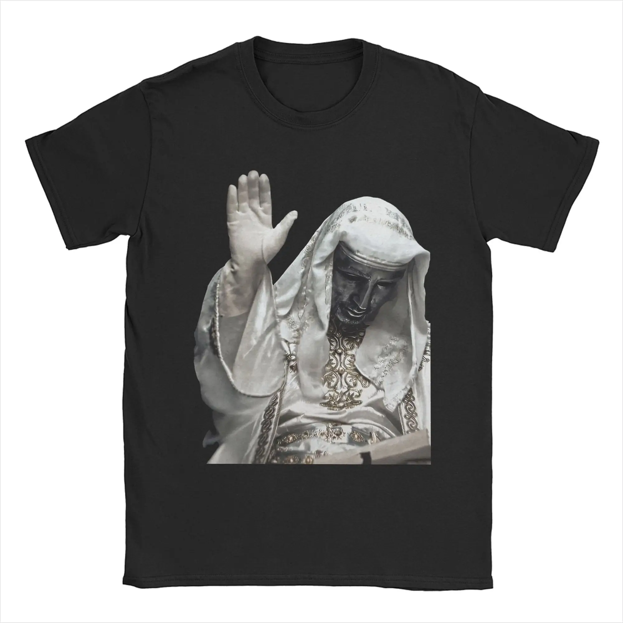 Хлопковая футболка с графическим принтом в стиле унисекс