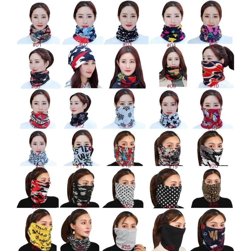 

Knitted Women Hat Neck Warmer Winter Scarf for Commute Cycling Ski Russian Cossack Cap for Winter