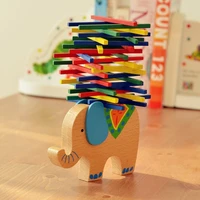 wooden colorful stick balance block toy childrens hands on ability educational parent child game building block stacking toys