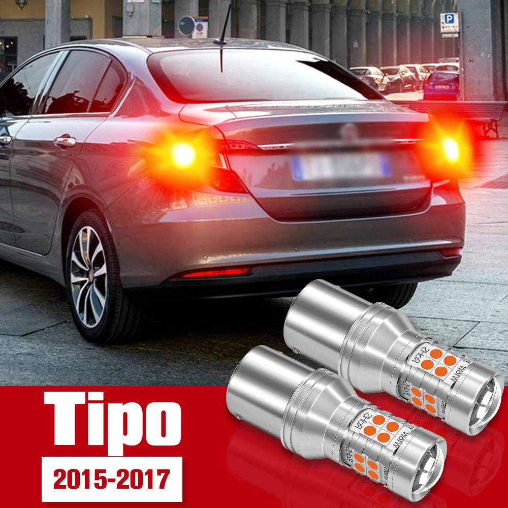 

2pcs Brake Light Accessories LED Bulb Lamp For Fiat Tipo 2015 2016 2017