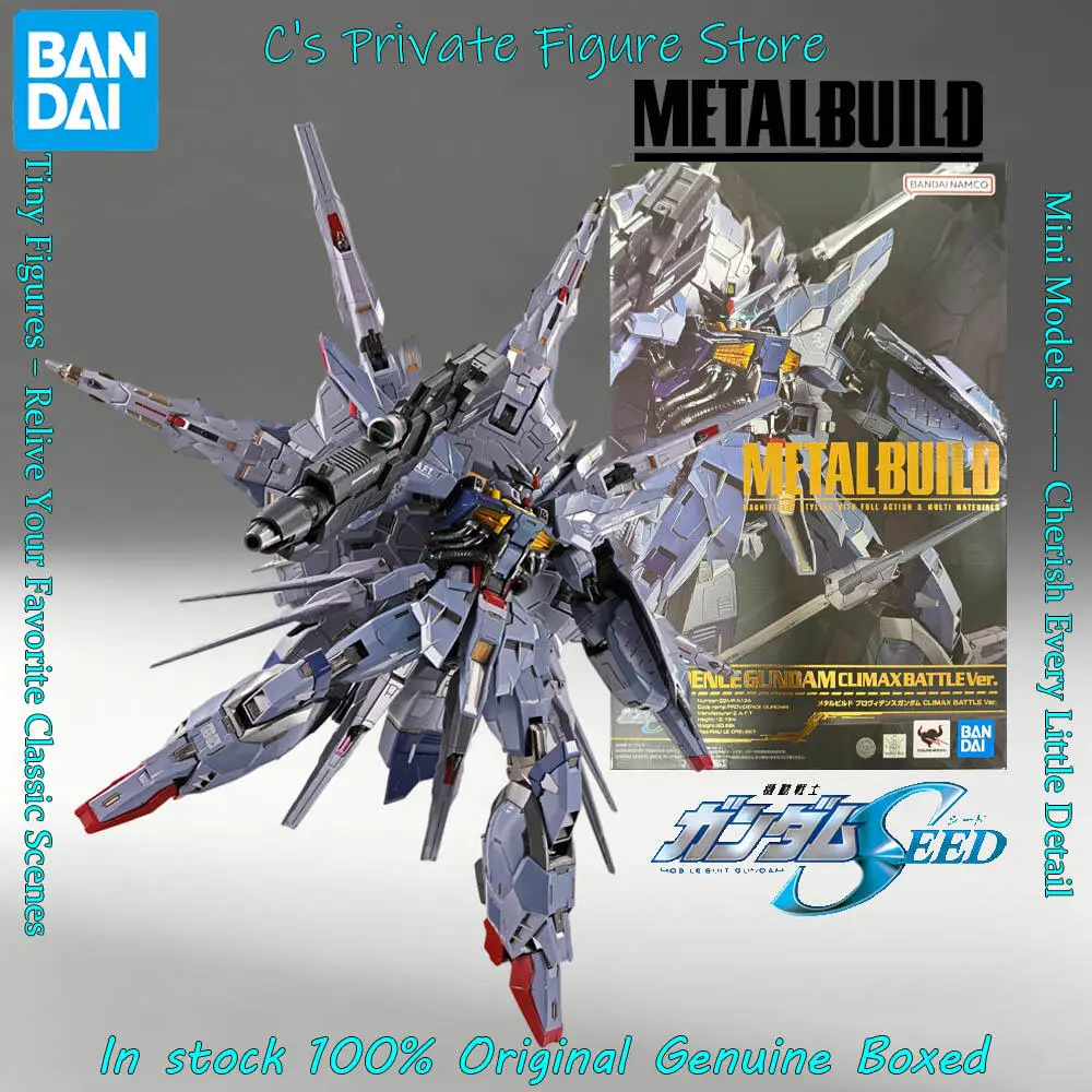 Фото Горячая распродажа! В наличии: Фигурка Bandai Metal Build Kidou Senshi Gundam SEED Climax Battle Ver ZGMFX13A Providence Gundam, аниме-фигурка для сборки. №1
