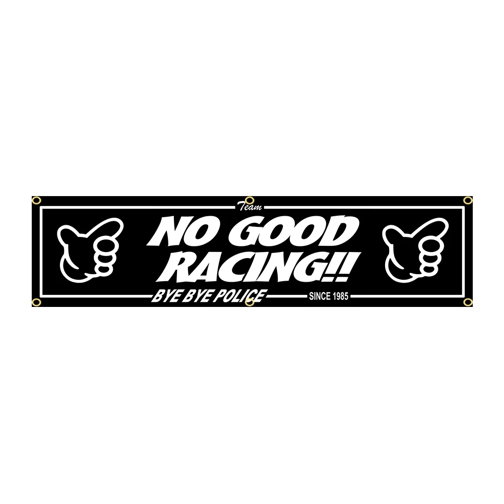 60x240 см No Good Racing Jdm Street Japan Touge Flag