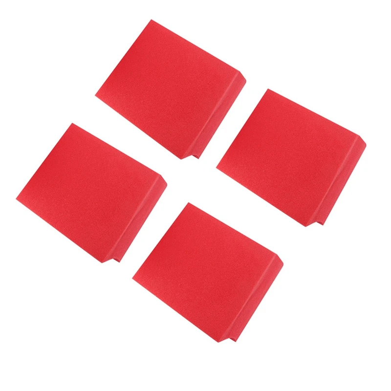 

4Pcs Acoustic Foam Sound Insulation Cotton Absorption Room Music Room Tile Wall Panel Flame Retardant Sponge