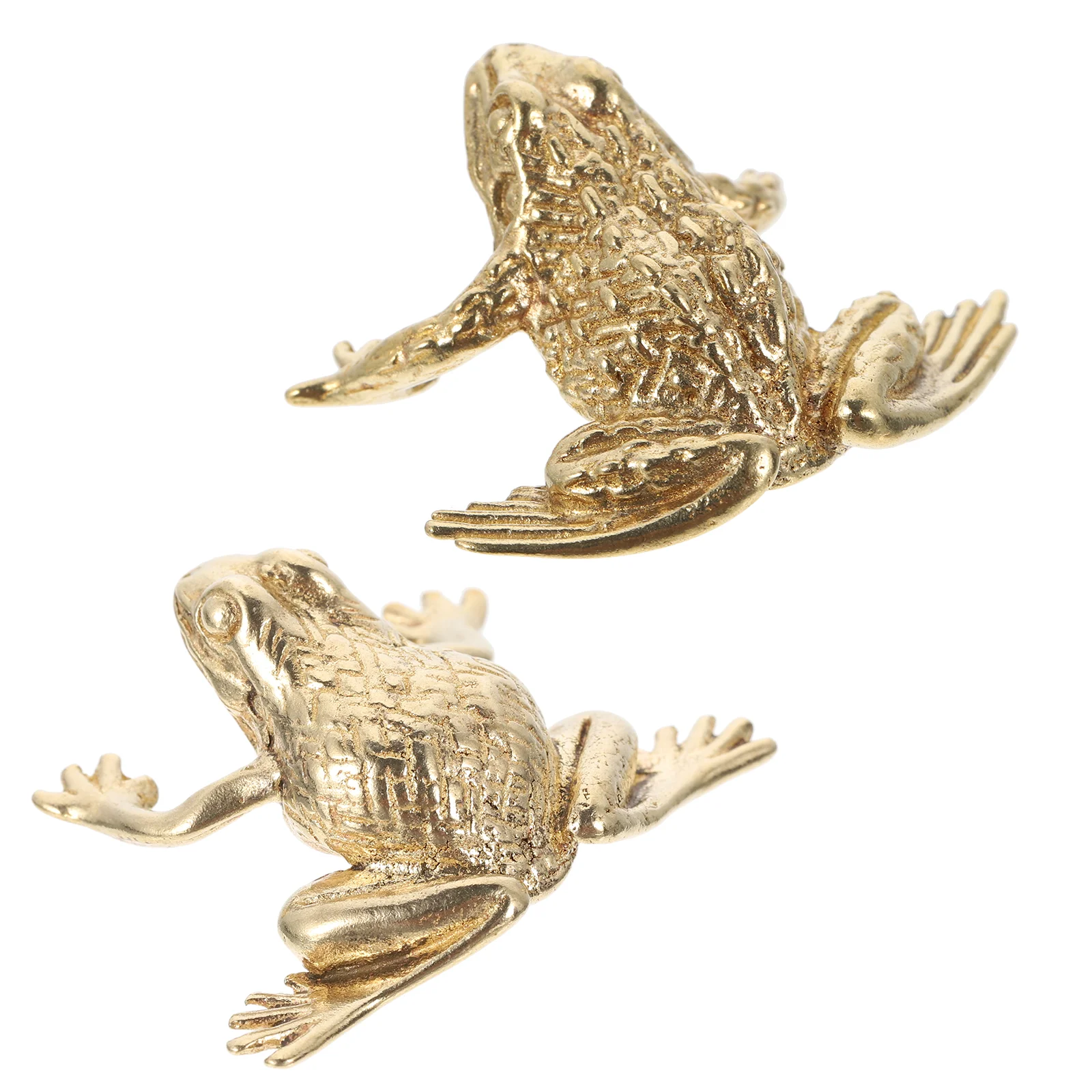 

Toad Frog Brass Decor Statue Figurines Decorations Table Sculpture Garden Figure Ornament Wealth Money Shui Chinese Feng Gift