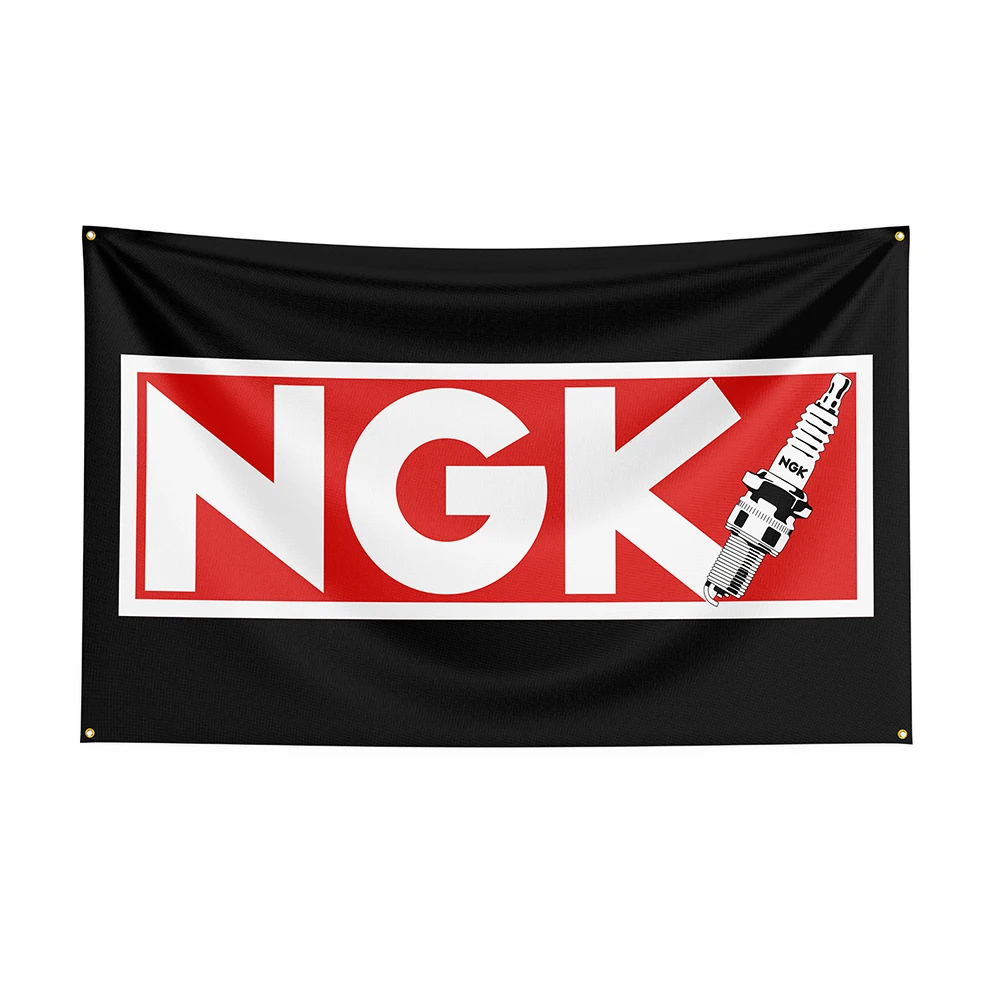 

3x5 NGK Flag Polyester Printed Car Parts Banner For Decor 1