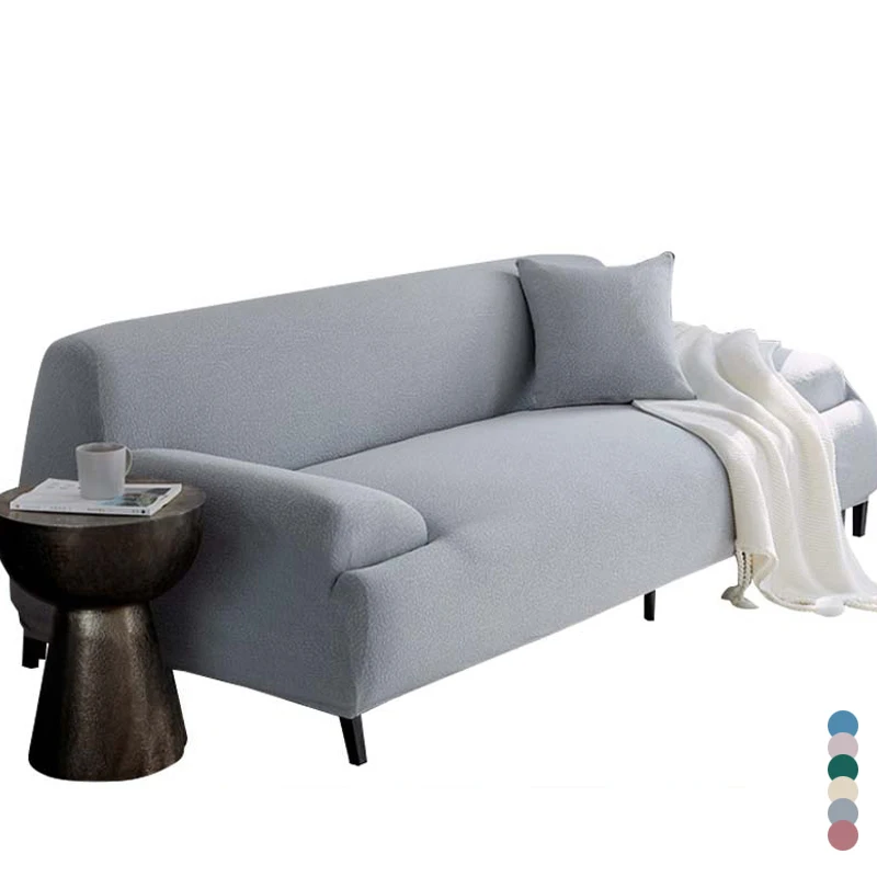 

Promotion 13 Colors Waterproof Sofa Cover Elastic All-inclusive Stretch Slipcover Modern Couch Cover L Shape Covers Room