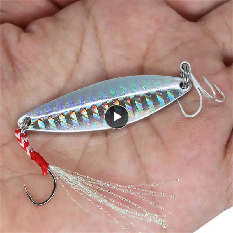 

7g-18g Freshwater Luya Bait Crossmouthed Perch Fake Bait Metal Sequins Fishing Supplies Fishing Accessories