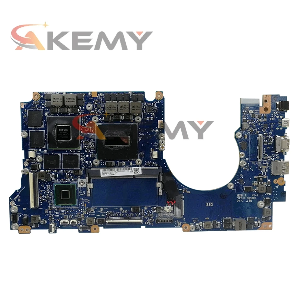 N501JW i7-4720HQ процессор CPU 4GB RAM GTX960M материнская плата ASUS ROG UX501J G501J UX501JW FX60J N501J для