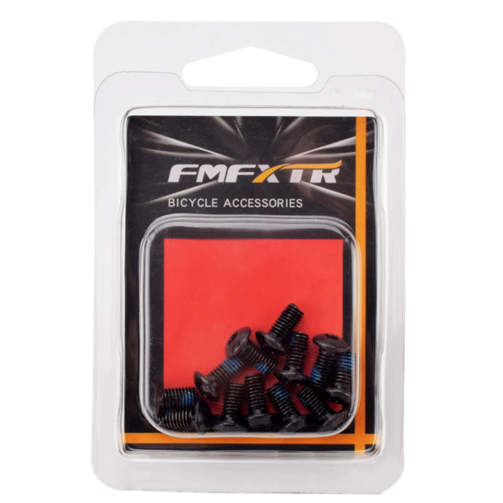 

Bike Screws Brake Disc Screw Replacement T25 Color 12pcs Bicycle Accessories Black/red/blue/gold/purple Non-slip