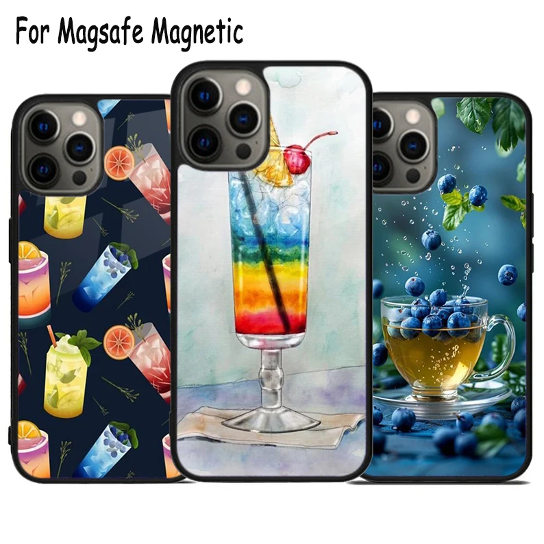 Чехол Magsafe для iPhone 15 16 14 13 11 12 Pro Max Plus