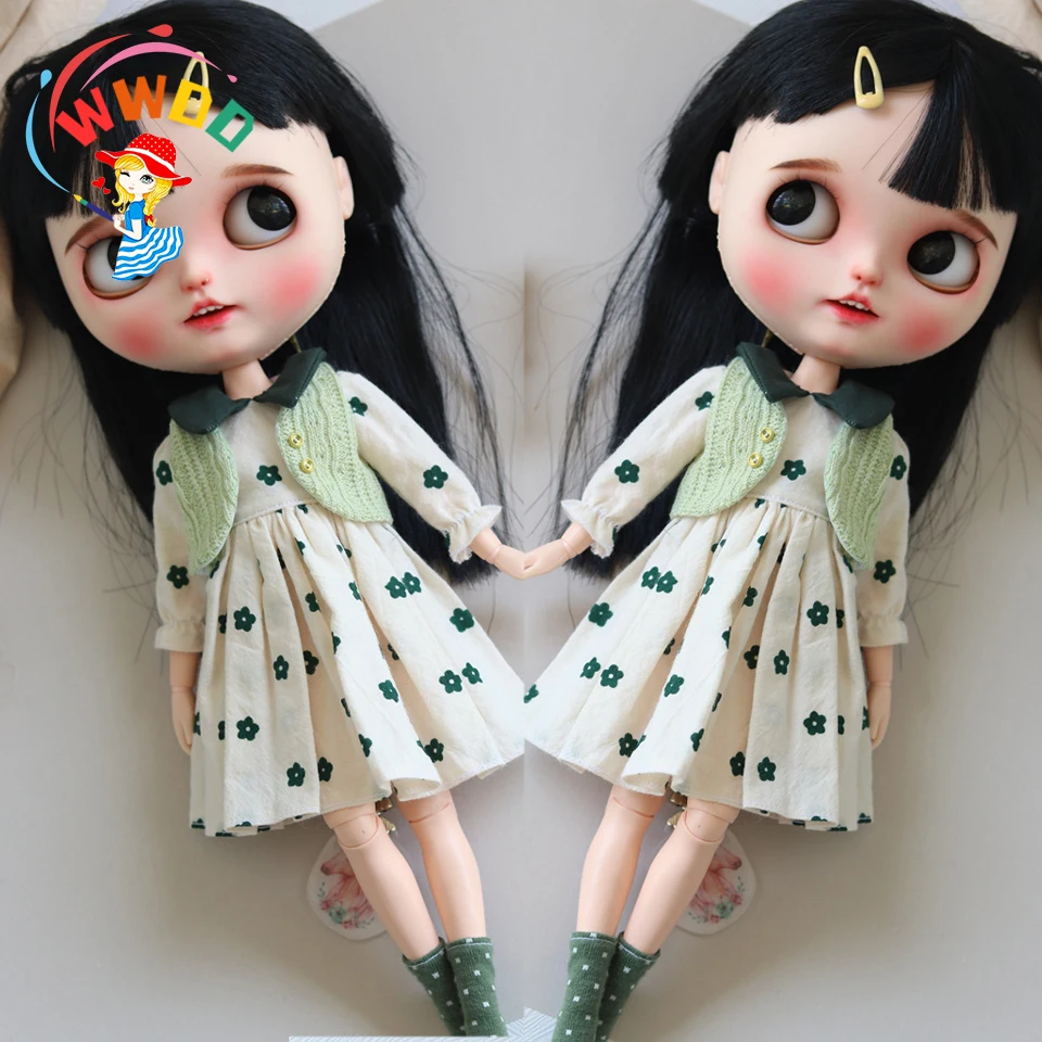 

Одежда для кукол Blythe, милый костюм, платье с носками