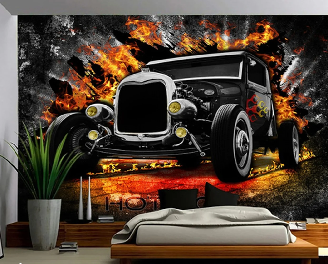 Горячий стержень гобелен модифицированный автомобильный настенный