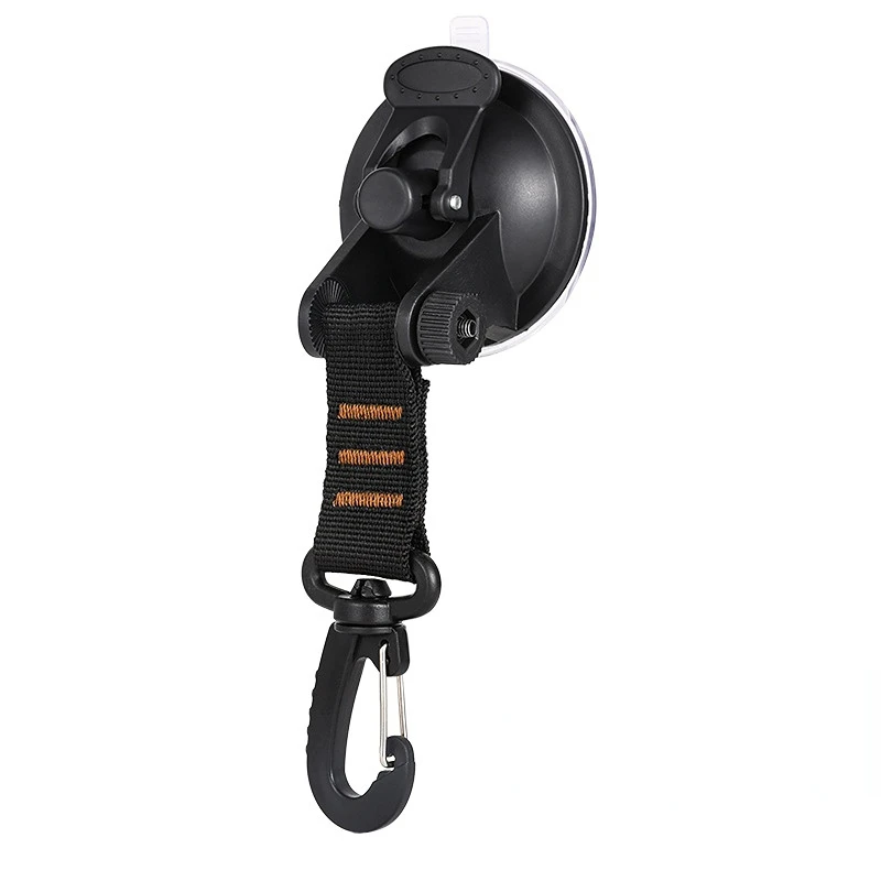 

Car Tent Suction Cup Hook Free Punch Home Outdoor Travel Portable Suction Cup Hook Mountaineering Buckle Reuse