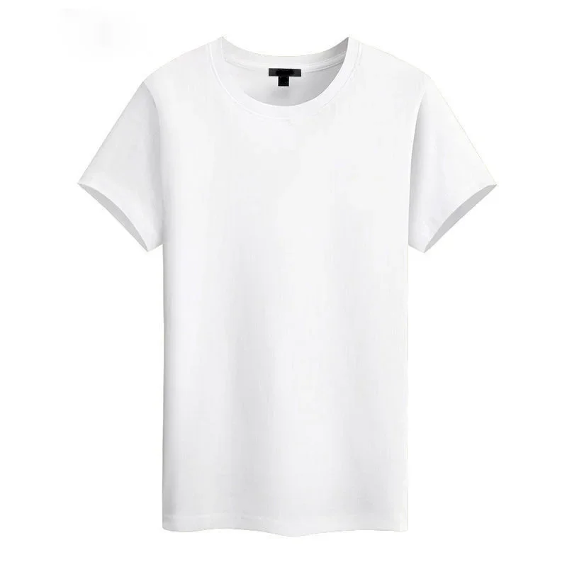 Летние однотонные футболки с коротким рукавом 11 цветов в наличии классический
