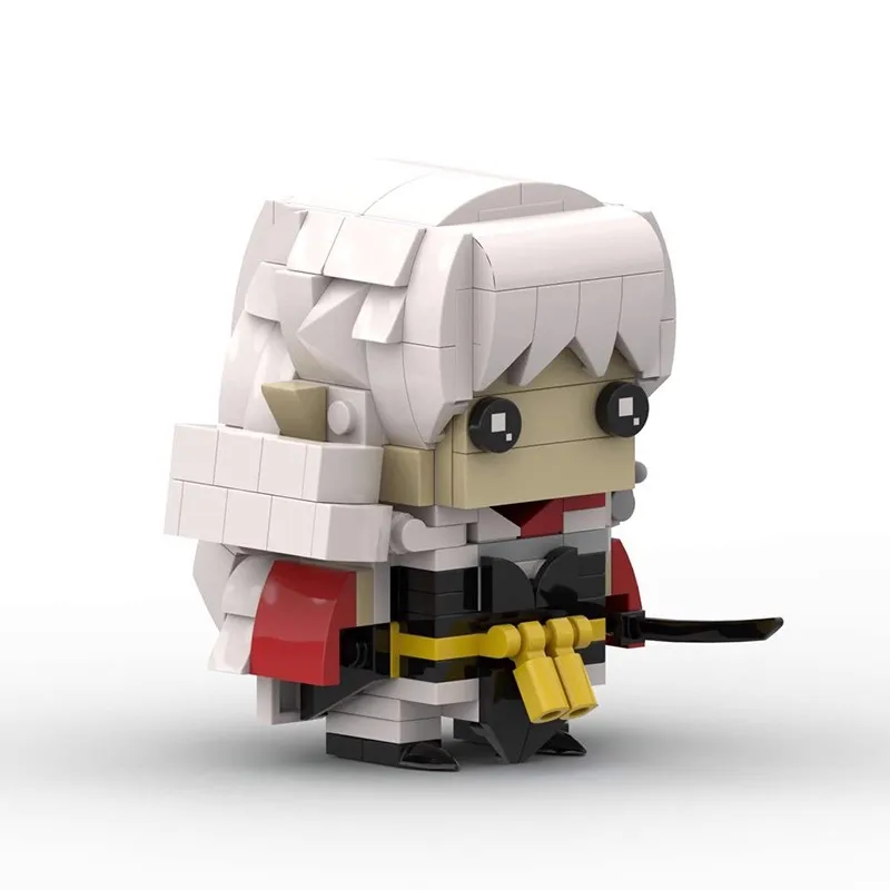 Фото MOC Idea, японский популярный аниме-персонаж, строительный блок, модель Inuyashas Kikyos Sesshoumarued, мультяшная кукла, коллекция для взрослых, игрушка в подарок №5