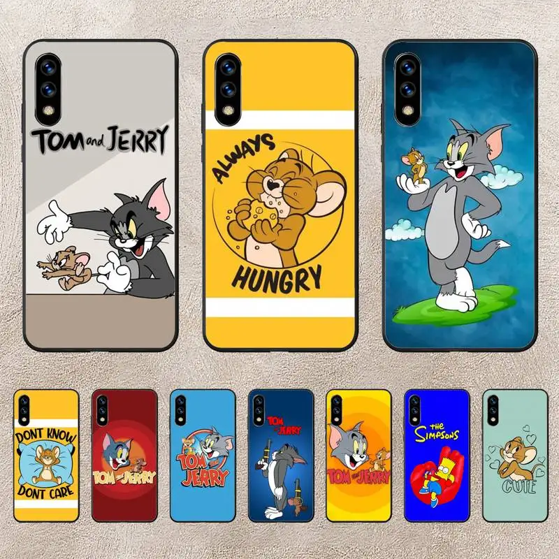 

Toms And Jerry Phone Case For Huawei G7 G8 P7 P8 P9 P10 P20 P30 Lite Mini Pro P Smart Plus Cove Fundas