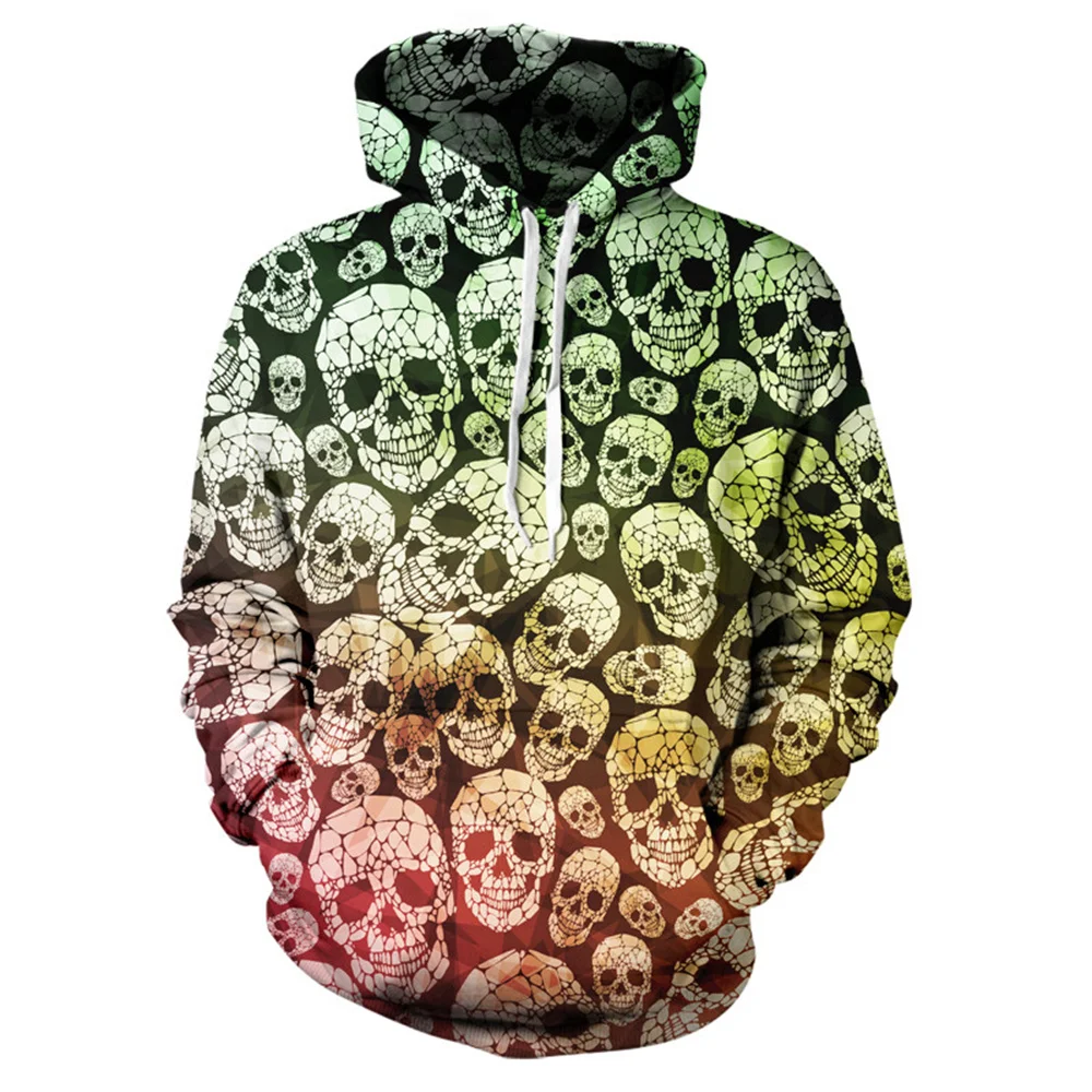 

Толстовка со скелетом мужские готические толстовки Moletom толстовки спортивный костюм с графическим принтом хип-хоп толстовки одежда Roupas Bluzy