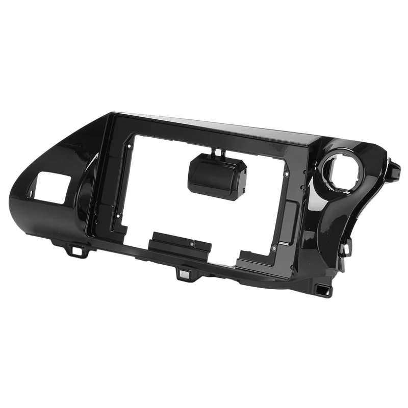 

2Din Автомобильная радиоустановка Fascia ДЛЯ Hilux 2017 LHD 10,1 дюймов DVD стерео рамка пластина адаптер монтаж приборной панели