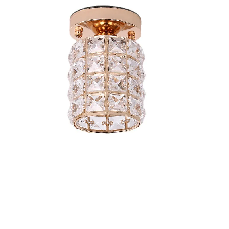 

Modern Simple Fashionable Dining Room Sitting Room Cross-border Corridor Ceiling Lamp Crystal Porch Hall Lamps Lightings Led