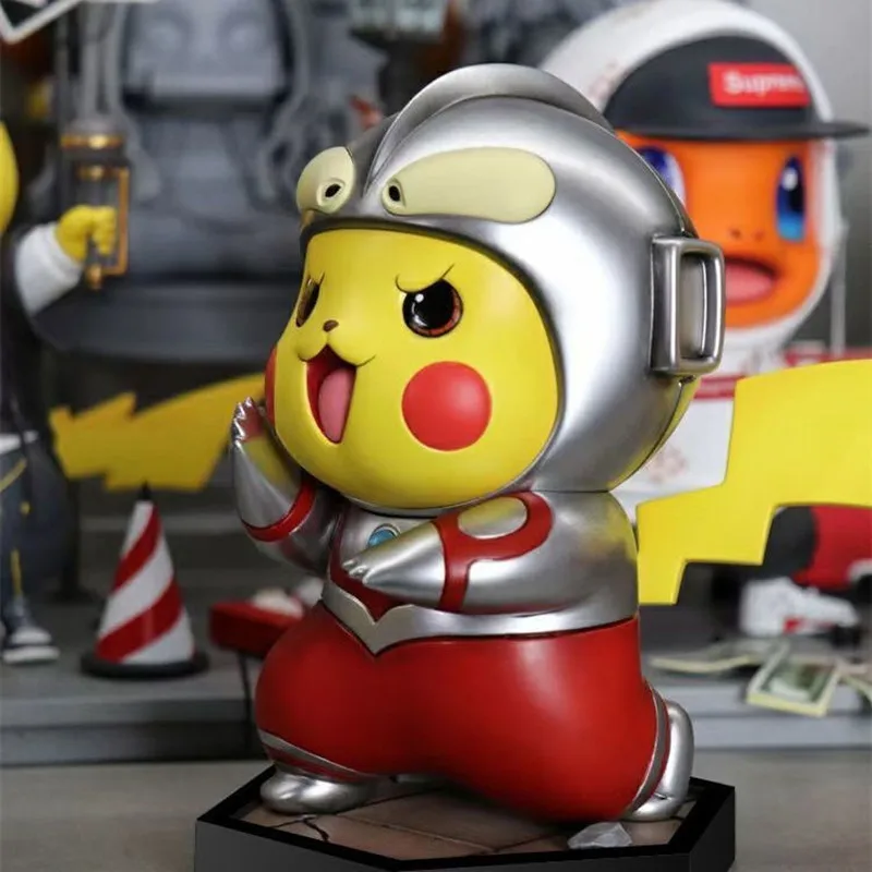 

2023 New Hot 10cm PVC Pikachu Pokemon Kawaii Cute Children's Toy Originality Car Decoration Individuality Birthday Present