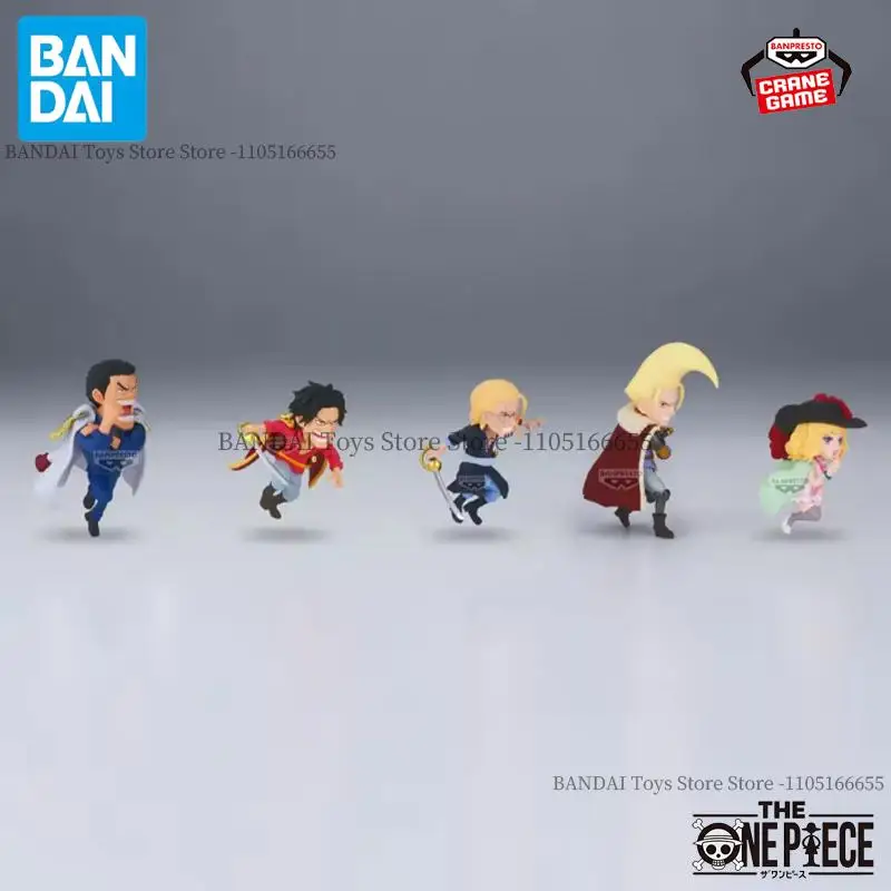 Фото Оригинальная фигурка Bandai Banpresto WCF God Valley Incident vol.1: Гарп, Стусси, Гарлинг, Рэйли, Роджер. Аниме-фигурка, статуэтка, игрушка. №4