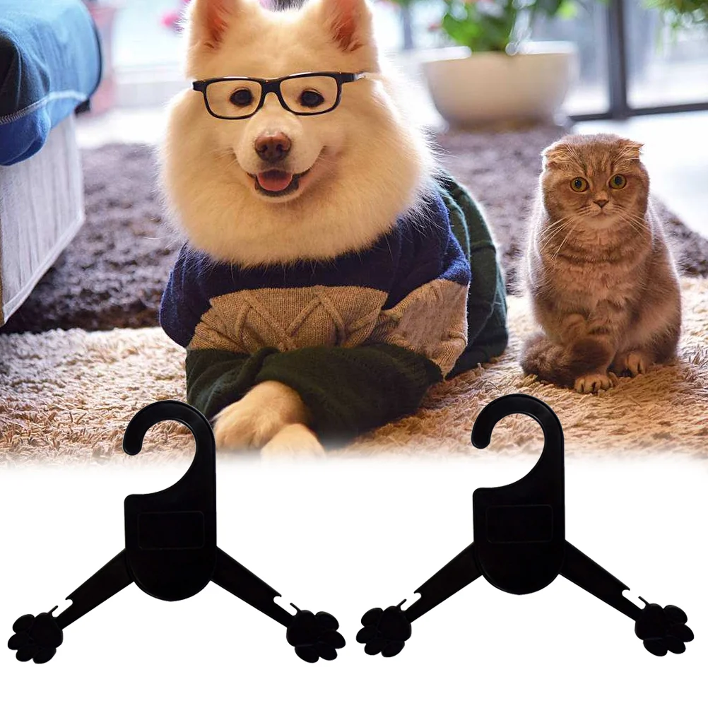 

10 Pack Clothes Hangers Paw Shape Clothing Hanger for Dogs Cats Babies Kids and Children Clothing Apparel Accessories