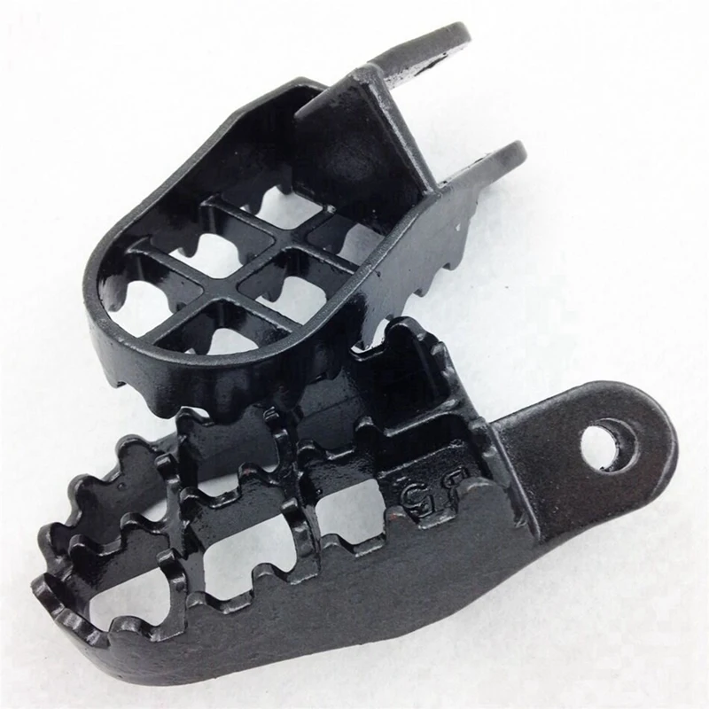 

Front Footstool Footplate Motorcycle Footrest For Honda XR250 CR80 XR650L 96-05 XR350R 83-84