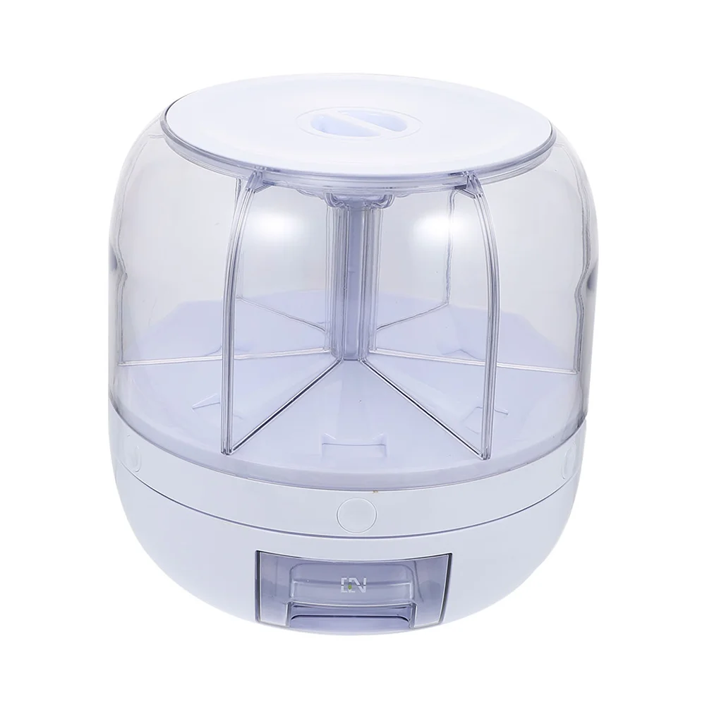 

Container Rotary Rice Grain Container Rice Cereal Dispenser Cereal Container for Rice Storage