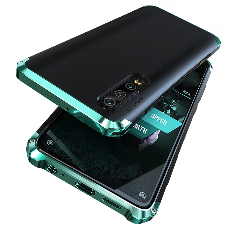 

Новый противоударный бампер из алюминиевого сплава для Huawei P30 P40 Mate 30 20 Nova 7 PRO, металлическая рамка, задняя панель из поликарбоната P30Pro, чехол