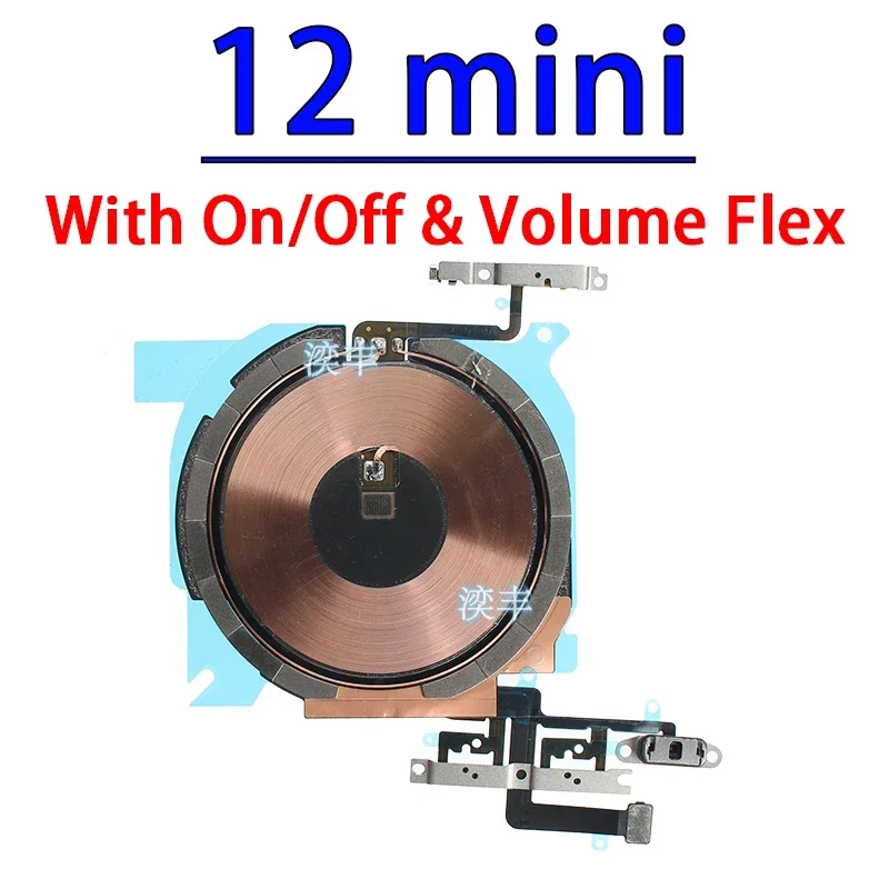 Катушка беспроводной зарядки для IPhone 8 Plus 11 12 X Xr Xs Pro Max Mini SE 2020 2022 NFC-панель Flex