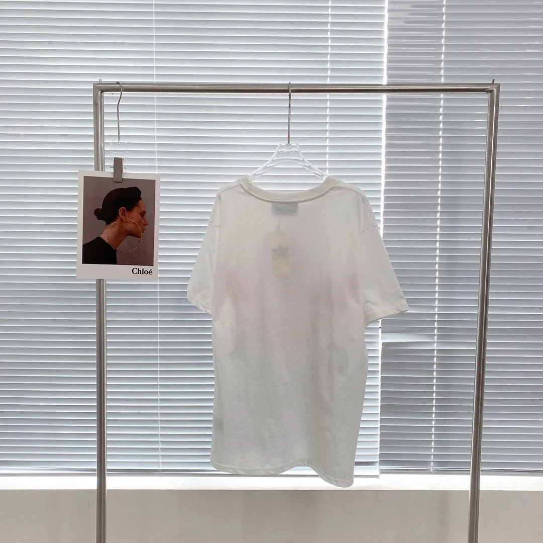 

2023 Summer Short Sleeve T Shirts Women Cotton Solid T-shirt O Neck High Waist Crop Top Tee Female Casual Loose T Shirt