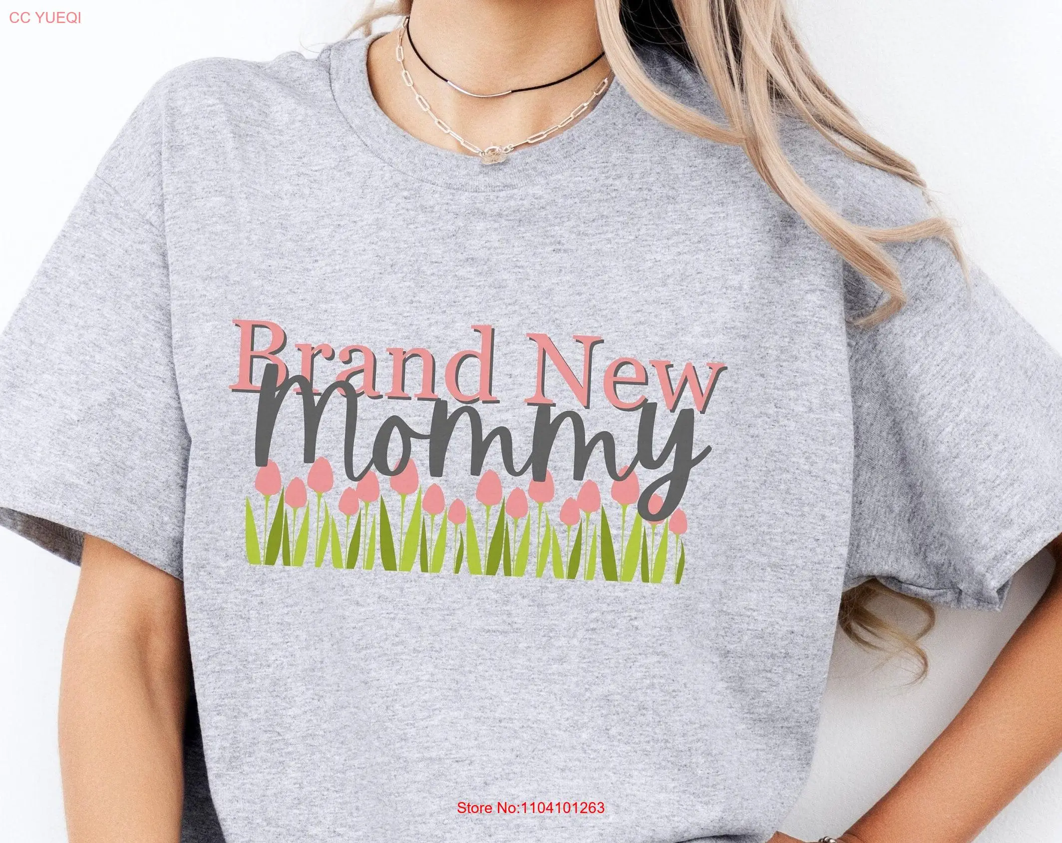 Совершенно новая футболка Mommy ed на День матери Mom Baby Shower Momma большие размеры с