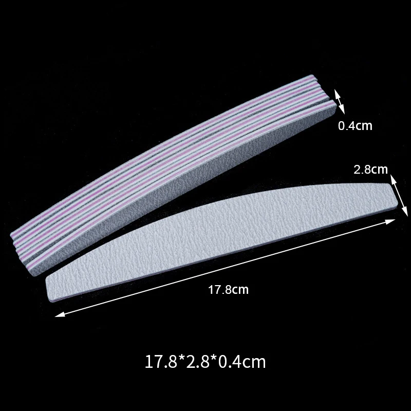 100/180 шлифовальных инструментов для ногтей и педикюра |