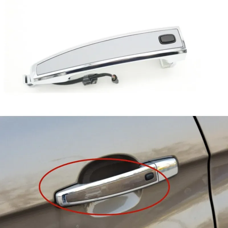 

Outside Door Handle Electric Induction with Smart Keyless Entry Sensor Exterior For Chevrolet Captiva 2013 2014 2015 2016 2017