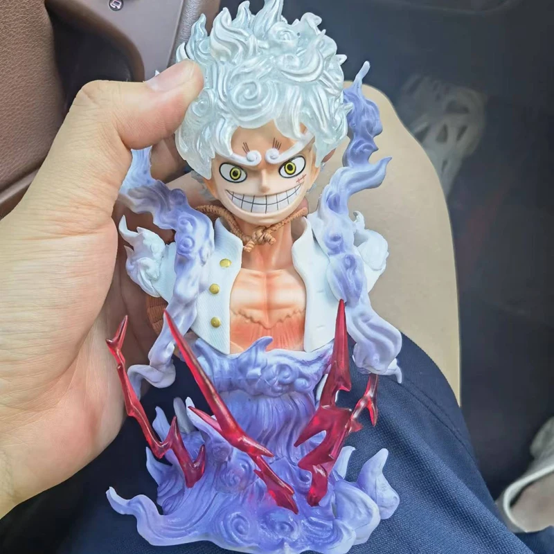 

One Piece Nika Luffy Gear 5 Figures Sun God Pvc Anime Action Figurine Variety Collectible Figma Model Doll Statue Kids Toy Gift