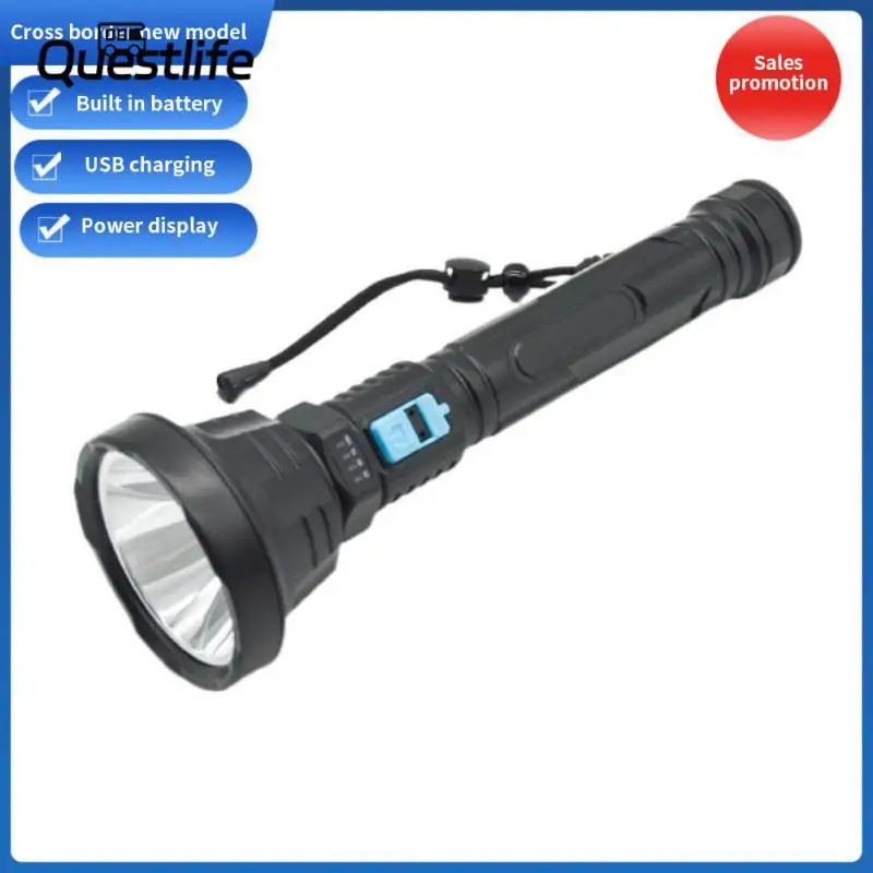 

Outdoor Lighting Electric Torch Usb Charging Retractable Zoom Flashlight Household Outdoor Lighting Super Bright High-power