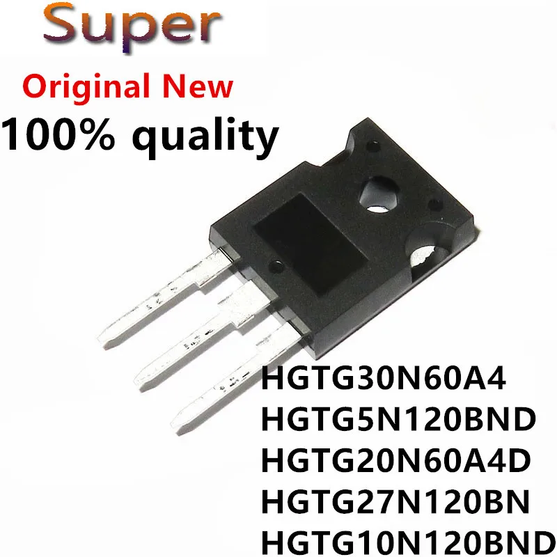 

5PCS G30N60A4 HGTG30N60A4 30N60A4 HGTG5N120BND 5N120BND HGTG20N60A4D 20N60A4D HGTG10N120BND 20N60A4D HGTG27N120B TO247 IGBT 600V