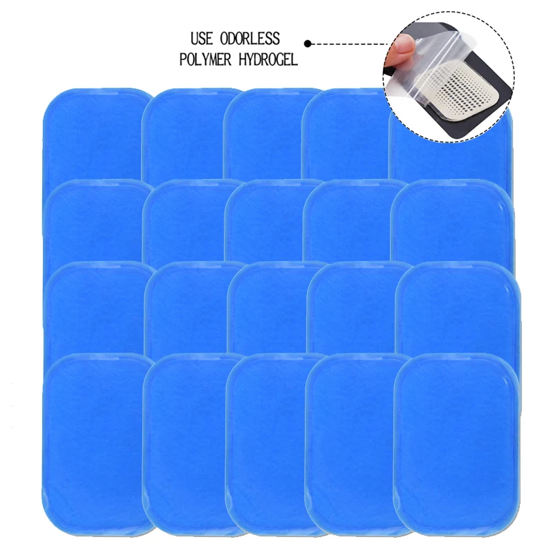 Гелевые подушечки EMS для брюшного пресса 10/20 шт