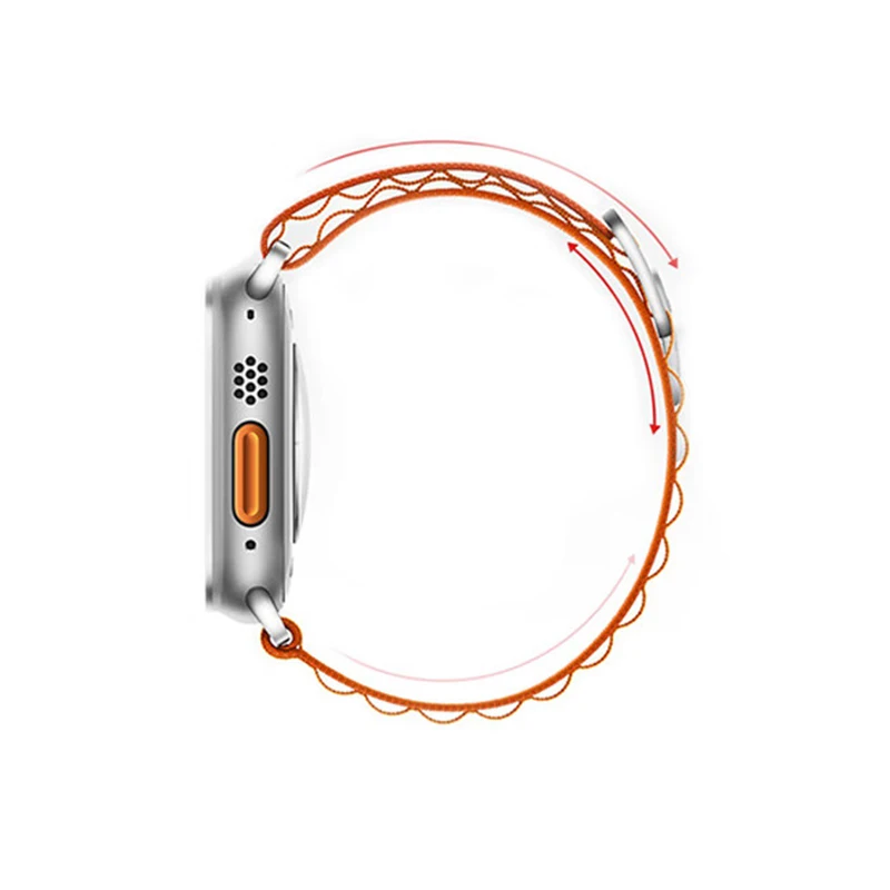 Alpine Loop Nylon Strap For Apple Watch band 49mm 45mm 41mm 44mm 40mm watchband bracelet belt iwatch series 3 4 5 SE 6 7 8 Ultra