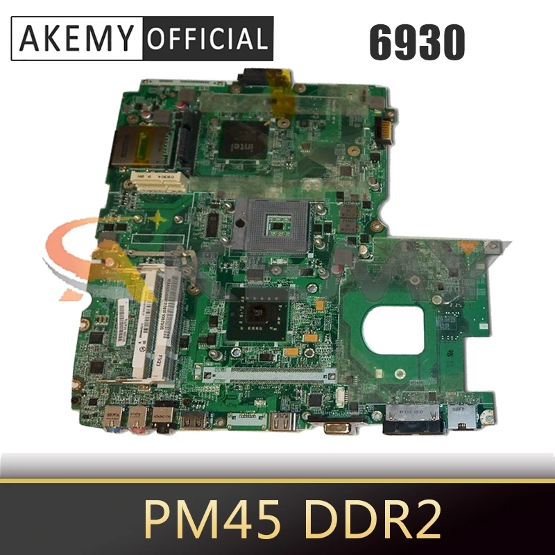 

MBASR06002 Laptop motherboard For ACER Aspire 6930 Notebook Mainboard DA0ZK2MB6F1 PM45 DDR2