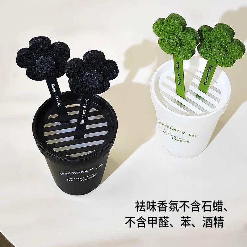 Цветочный твердый ароматный крем автомобильные духи стойкий аромат