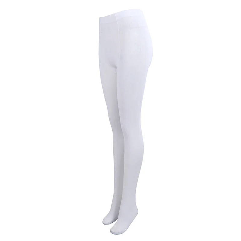 

10X White Tender Solid Color Velvet Pantyhose For Women
