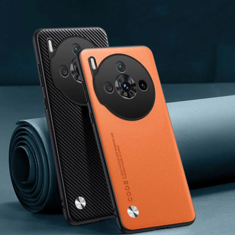 Модный роскошный чехол из мягкой кожи для ZTE nubia Z60S Pro противоударный силиконовый