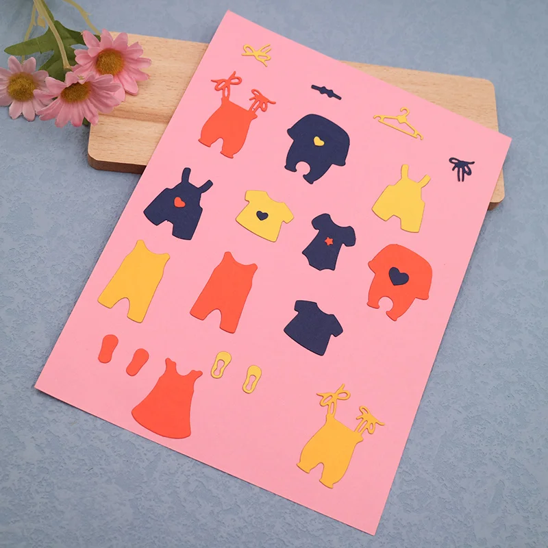 

Cutting Dies Clothing Scrapbook DIY Classroom Educational Manual Production Paper Cutting Craft Die Cut Knife Mould