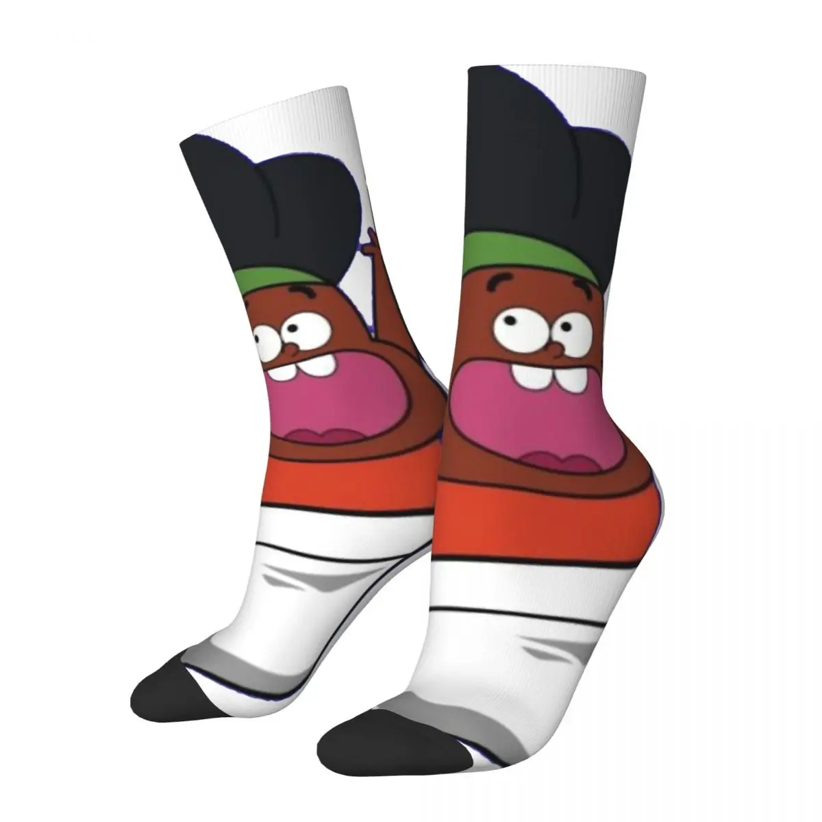 

Носки компрессионные мужские в стиле Харадзюку, милые винтажные, с принтом, веселые, забавные, в стиле хип-хоп, с принтом