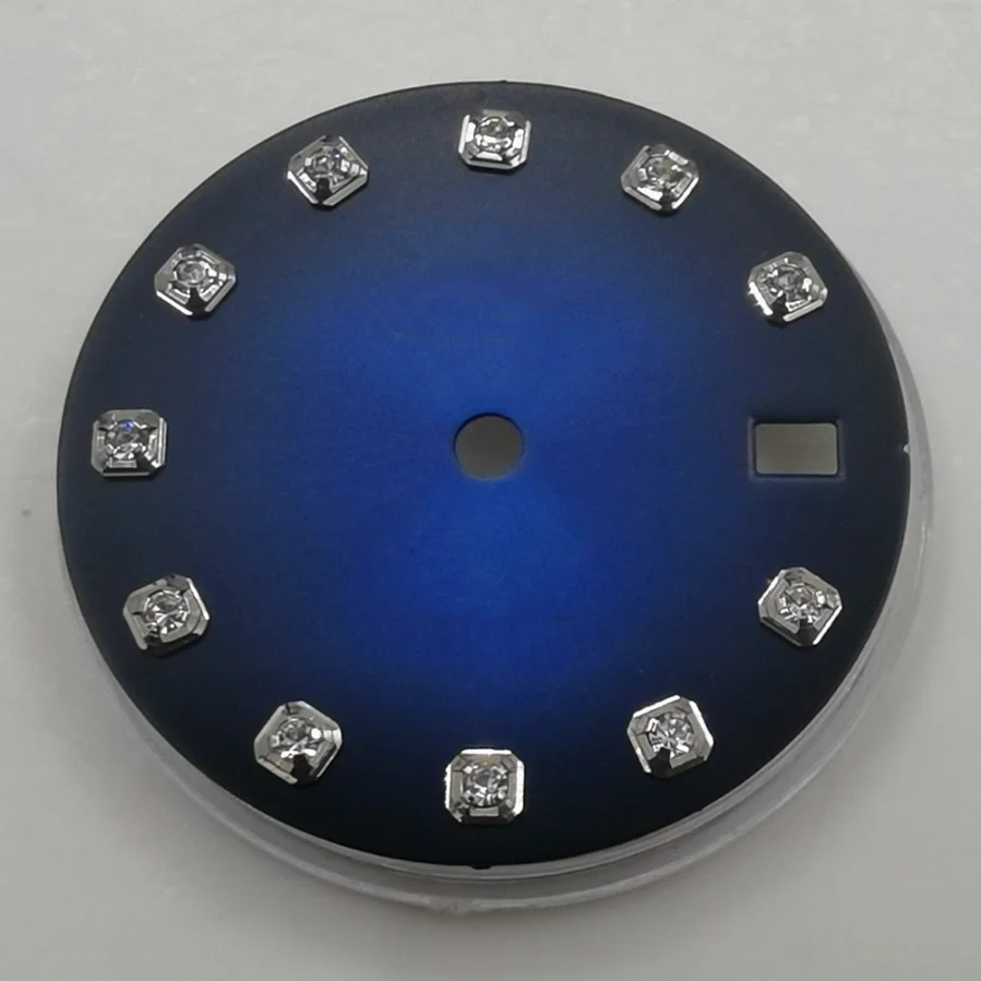 29mm Dial Red Gray White Black Silver/gold with  No Luminous Dial Font Suitable for NH35/36 Automatic Movement Watch Accessories