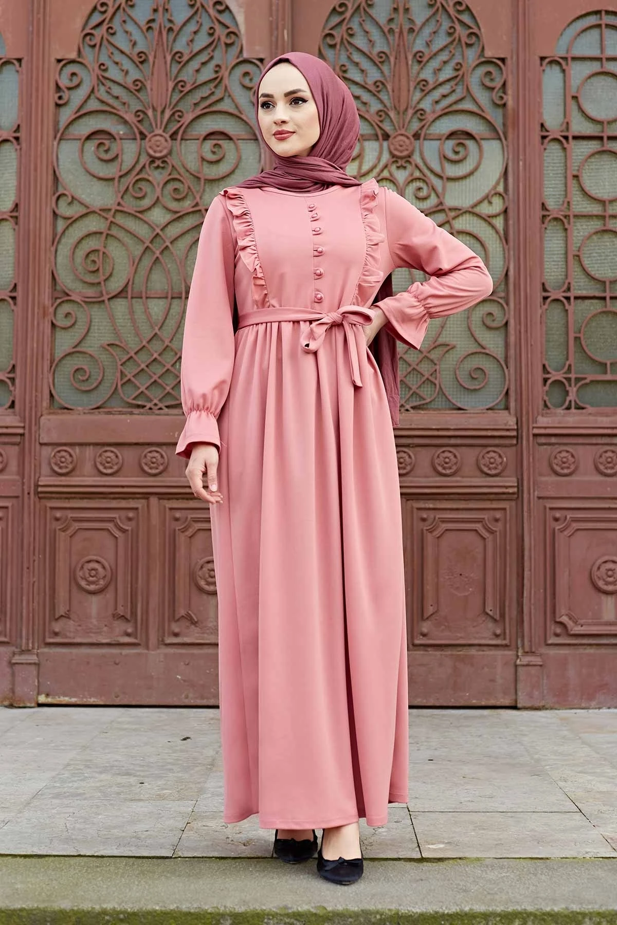 Dress women's dresses 2021 kaftan abaya long Muslim evening dresses hijab abayas Turkish Hijab Party Casual women clothes