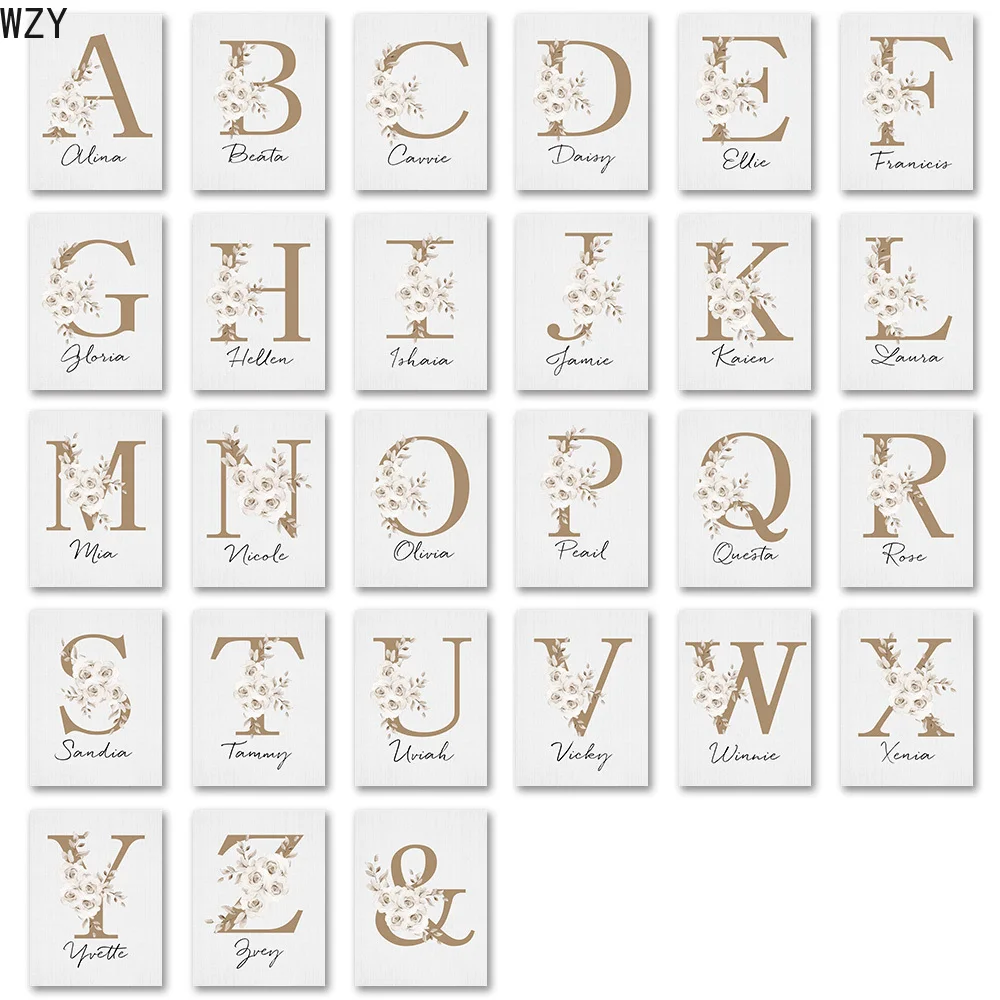 Настенная картина для детской комнаты с именем под заказ рисунком собаки Картина